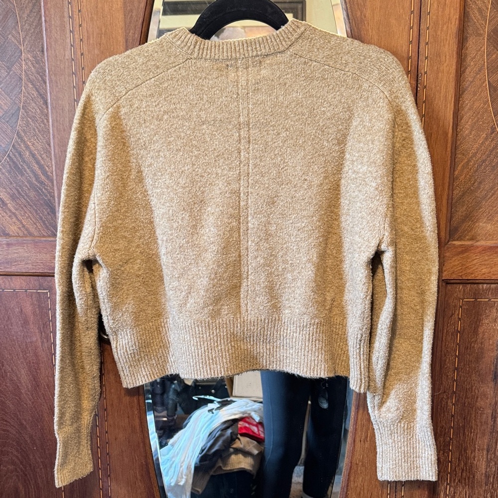 Universal Thread Cozy Tan Crew Neck Sweater - Picture 3 of 3